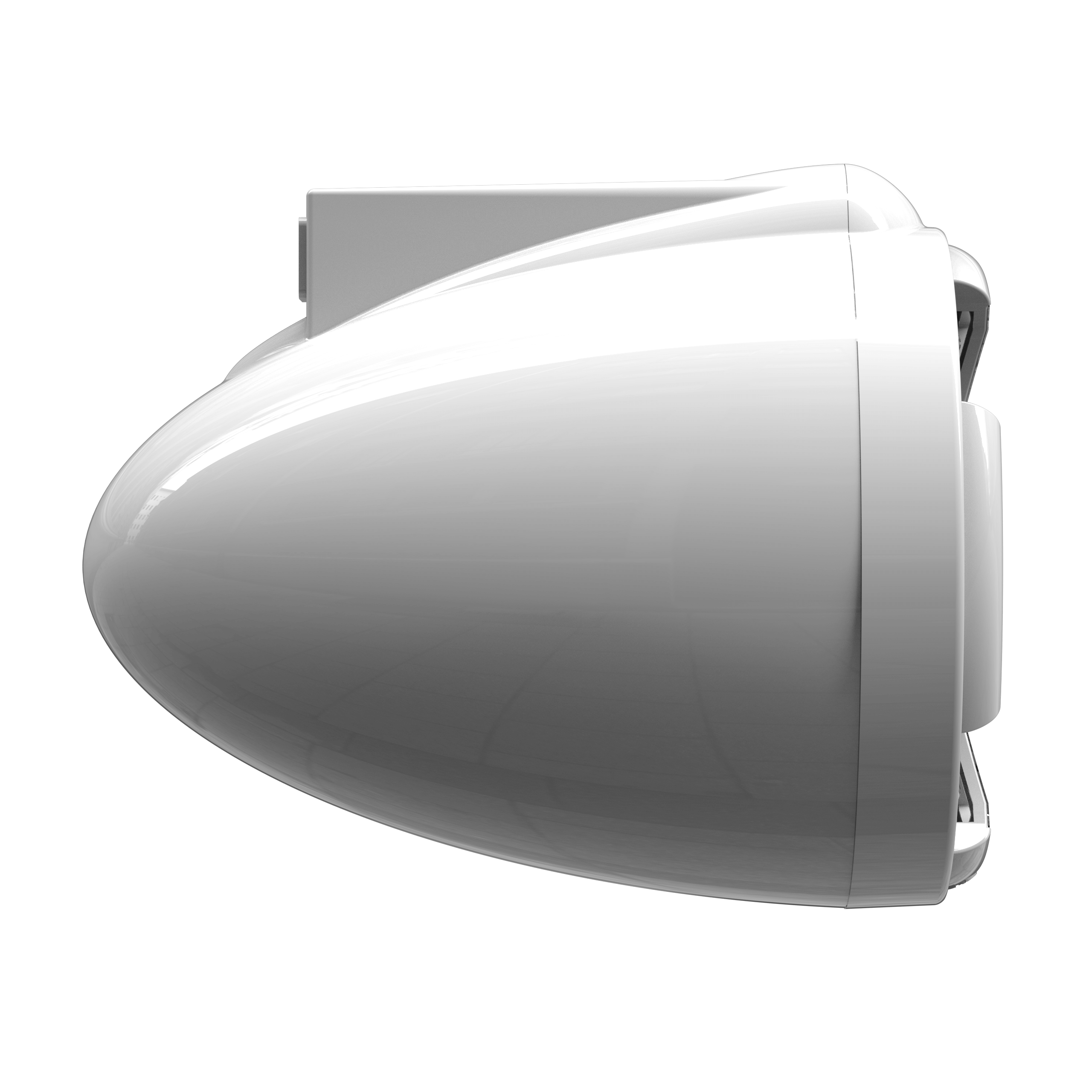 REV 8 White HLCD Tower Speakers w/ Swivel Base Mount (Pair) - Image 6